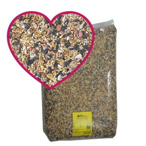 30kg Sack MeinWildvogel VITAL Ganzjahresfutter für Wildvögel mit Saaten, Körnern und Nüssen.